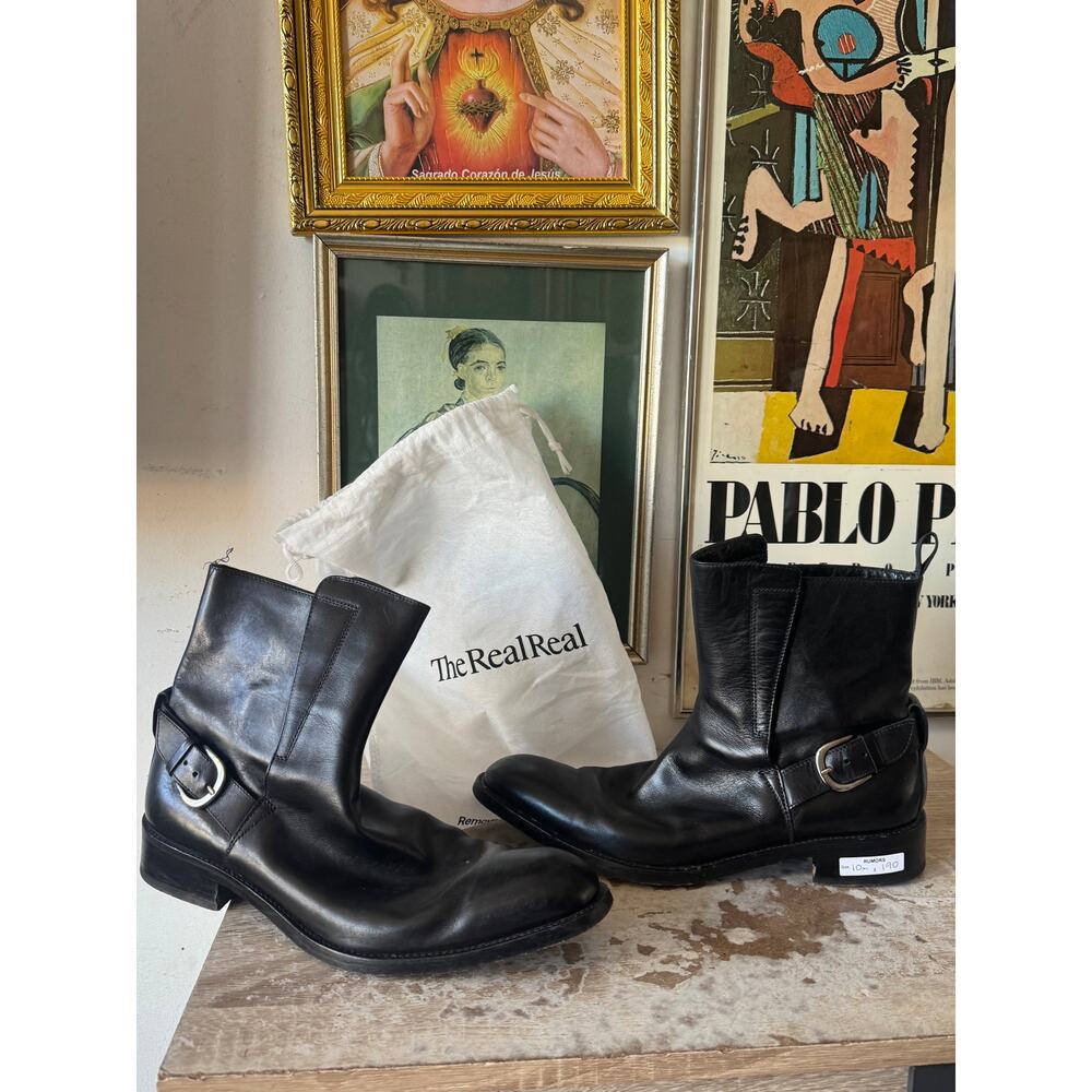 To Boot New York Adam Derrick Italian Leather Boots Size 10